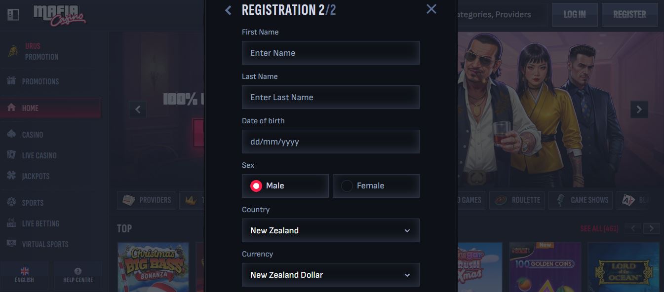 Log in to your account using email and password 